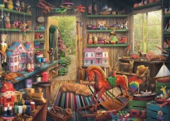 Ravensburger Tekening|Kunst En Cultuur<Speelgoed van vroeger - puzzel van 1000 stukjes