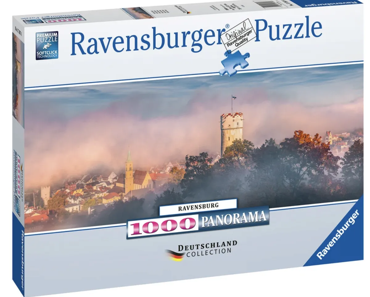 Ravensburger Landschappen|Steden En Gebouwen<Stadje - puzzel van 1000 stukjes