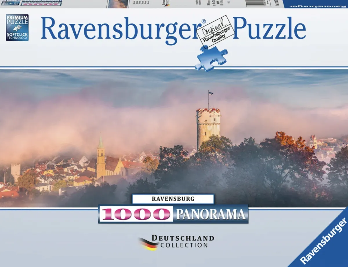 Ravensburger Landschappen|Steden En Gebouwen<Stadje - puzzel van 1000 stukjes