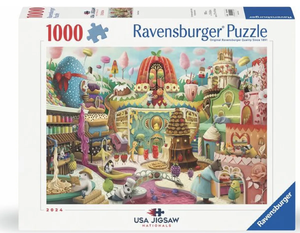 Ravensburger Tekening|1000-1499<Sweet Street - Demelsa Haughton - puzzel van 1000 stukjes