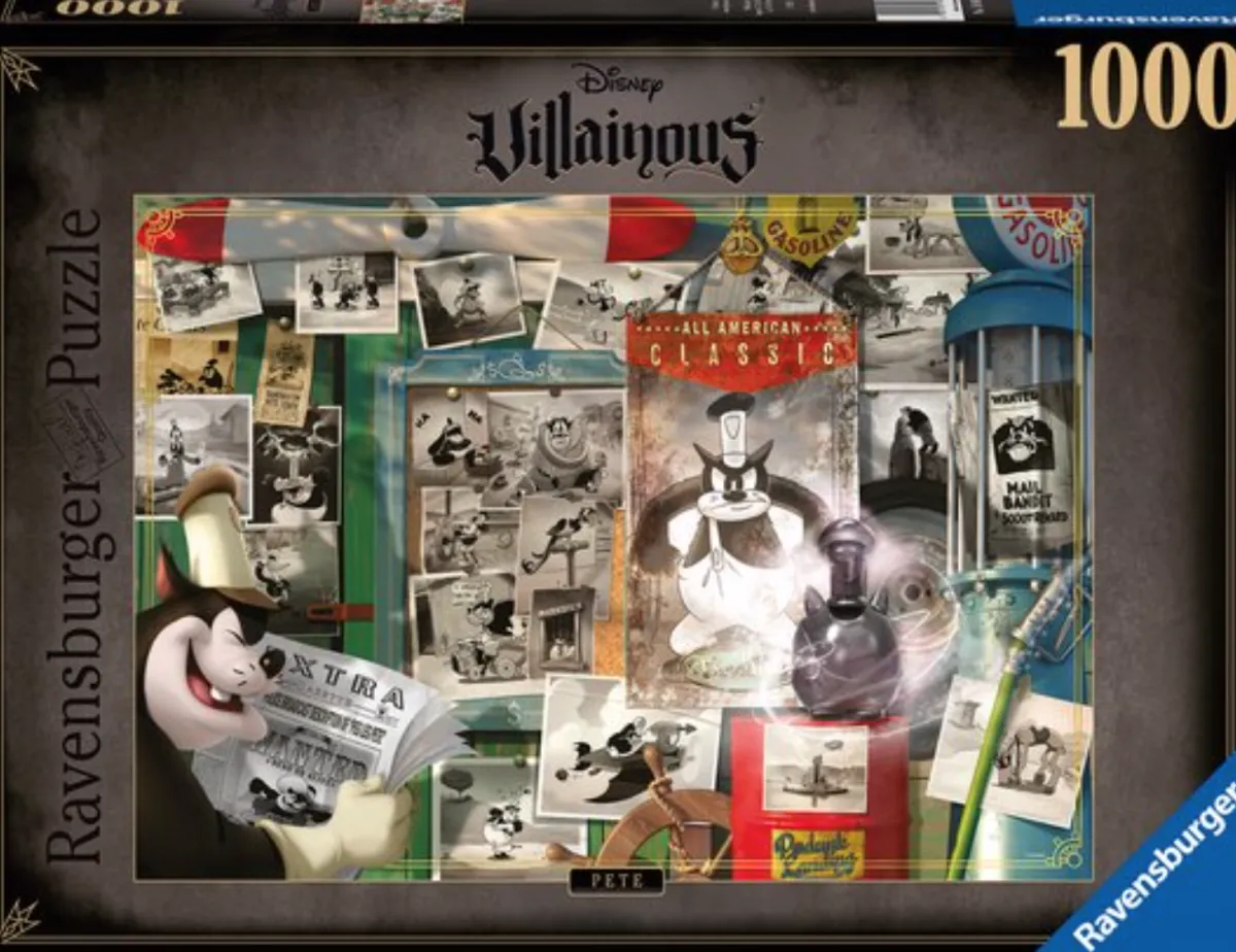 Ravensburger Disney, Pixar, Marvel|1000-1499<Villainous Pete - puzzel van 1000 stukjes