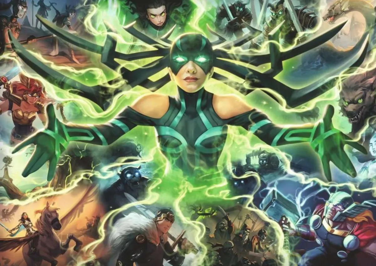 Ravensburger Disney, Pixar, Marvel|1000-1499<Villainous Hela - puzzel van 1000 stukjes