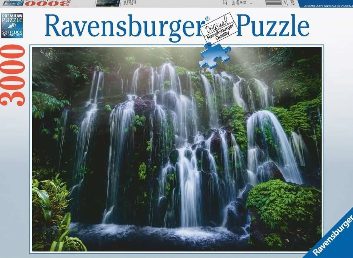 Ravensburger Landschappen|2000 En Meer<Waterval op Bali - puzzel van 3000 stukjes