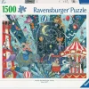 Ravensburger Tekening|Kunst En Cultuur<Welkom in het circus - puzzel van 1500 stukjes