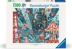 Ravensburger Tekening|Kunst En Cultuur<Welkom in het circus - puzzel van 1500 stukjes