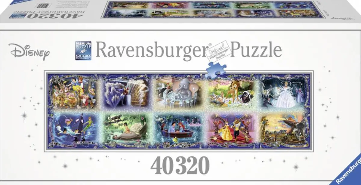 Ravensburger Disney, Pixar, Marvel|2000 En Meer<Werelds grootste Disney puzzel van 40000 stukjes (exact 40320 stukjes)