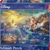 Schmidt Disney, Pixar, Marvel|1000-1499<De Kleine Zeemeermin - Thomas Kinkade - puzzel van 1000 stukjes