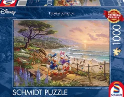 Schmidt Disney, Pixar, Marvel|1000-1499<Donald en Daisy - Thomas Kinkade - puzzel van 1000 stukjes