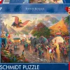 Schmidt Disney, Pixar, Marvel|1000-1499<Dumbo - Thomas Kinkade - puzzel van 1000 stukjes