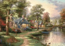Schmidt Kunst En Cultuur|Steden En Gebouwen<Hometown Lake - 1500 stukjes