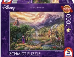 Schmidt Disney, Pixar, Marvel|1000-1499<Sneeuwwitje en de koningin - Thomas Kinkade - puzzel van 1000 stukjes