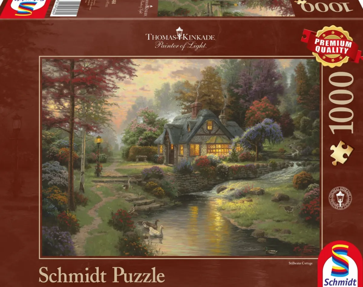 Schmidt Kunst En Cultuur|Steden En Gebouwen<Stillwater Cottage - 1000 stukjes