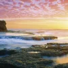Schmidt Panorama|Landschappen<Zonsondergang op Bridgewater Bay - 1000 stukjes
