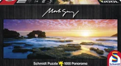 Schmidt Panorama|Landschappen<Zonsondergang op Bridgewater Bay - 1000 stukjes