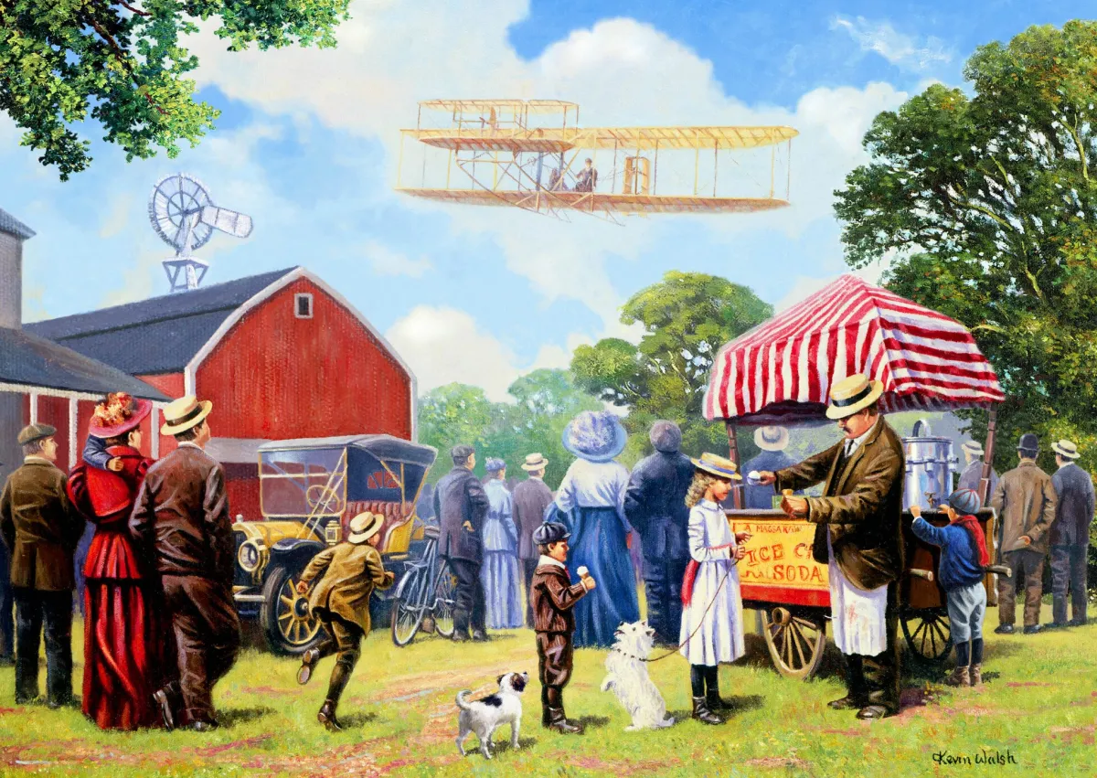 Tucker's Fun Factory Tekening|100-499<A Wright Display - 300 XL stukjes
