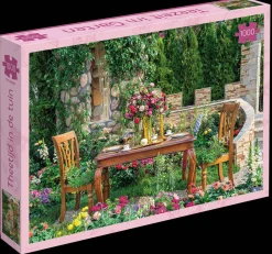 Tucker's Fun Factory Stilleven|1000-1499<Theetijd in de tuin - 1000 stukjes