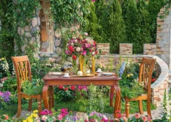 Tucker's Fun Factory Stilleven|1000-1499<Theetijd in de tuin - 1000 stukjes